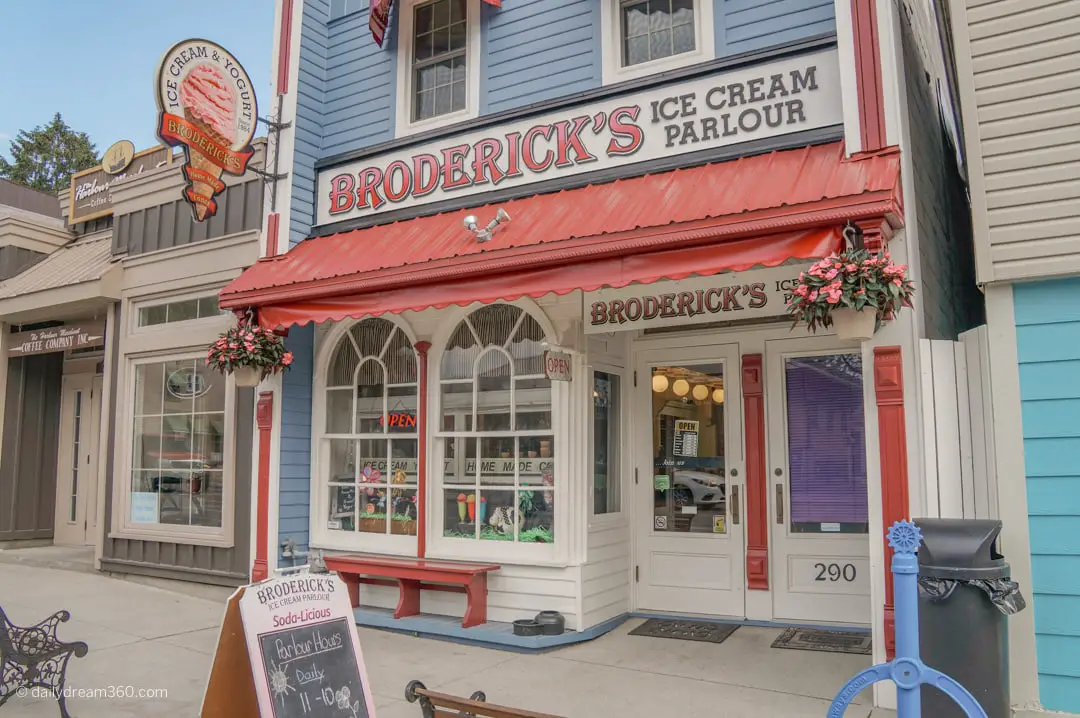broderick's ice cream shop in port stanley ontario