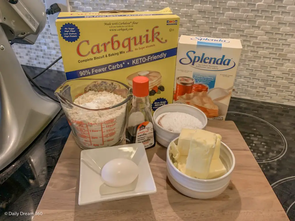 No sugar cookie ingredients Carbquik recipe