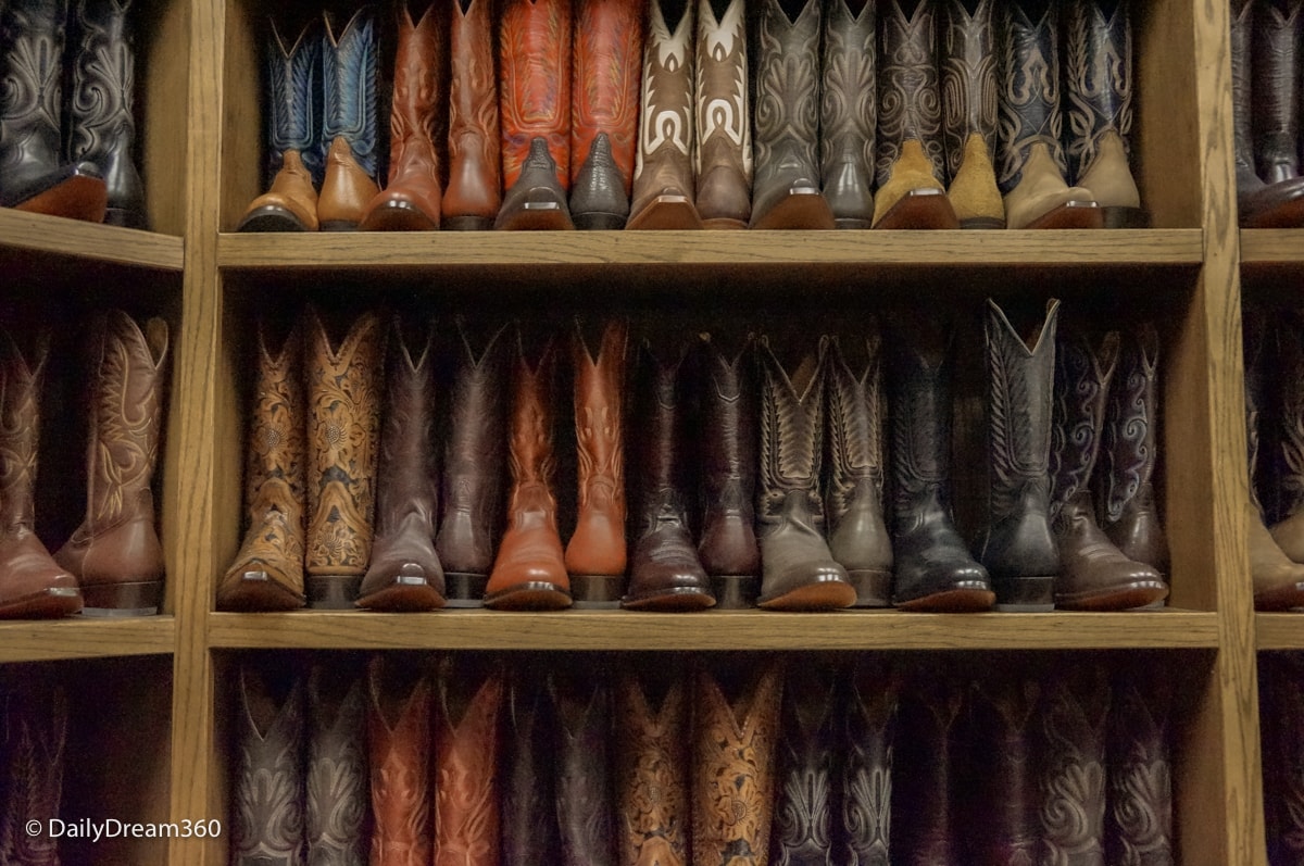 Shopping for Cowboy Boots in Stockyards District Fort Worth