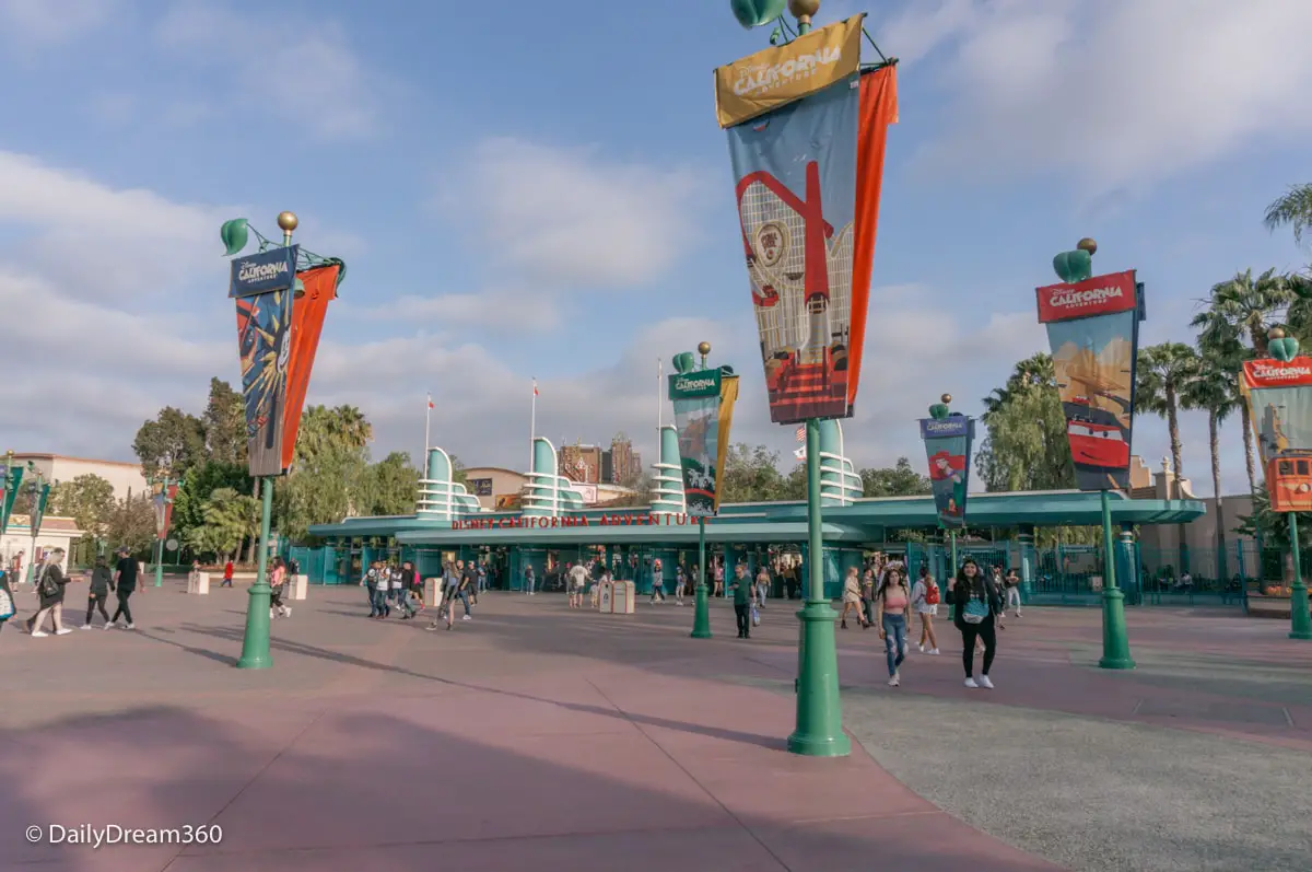 Entrance to Disneyland California
