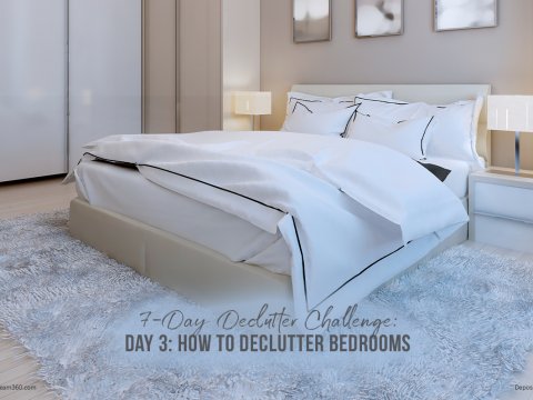 7-Day Declutter Challenge: Day 3 How to Declutter Bedrooms