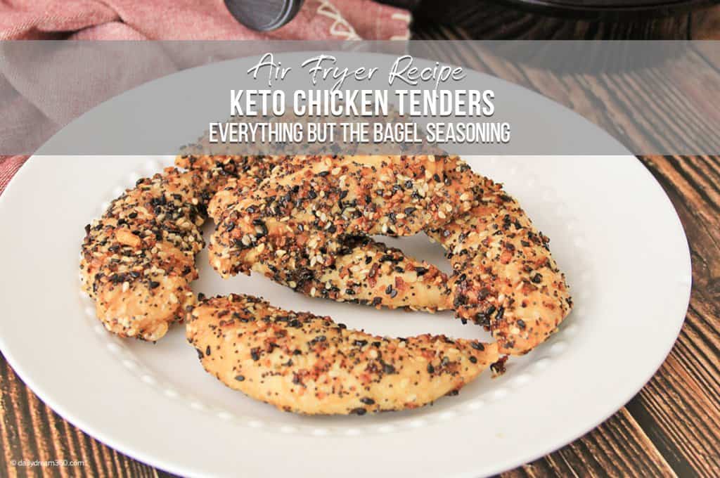 Air Fryer Keto Chicken Tenders No Breading