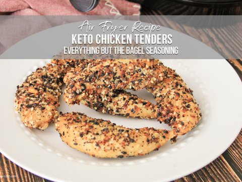 Air Fryer Keto Chicken Tenders No Breading