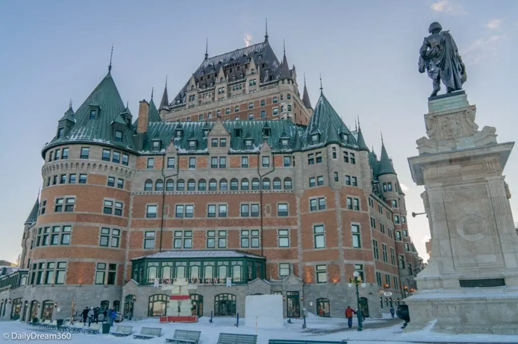 Quebec City Winter Vacation at Chateau Frontenac