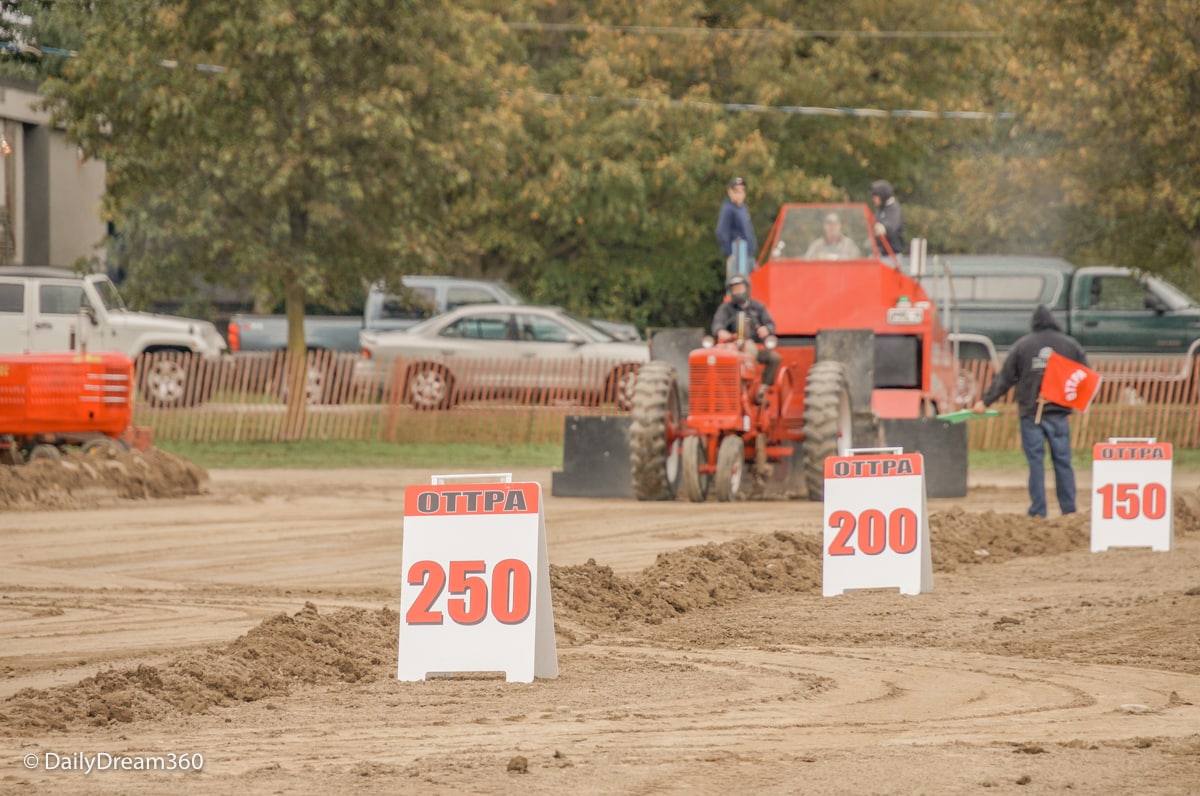 Tractor pull competition at Grand Valley fair