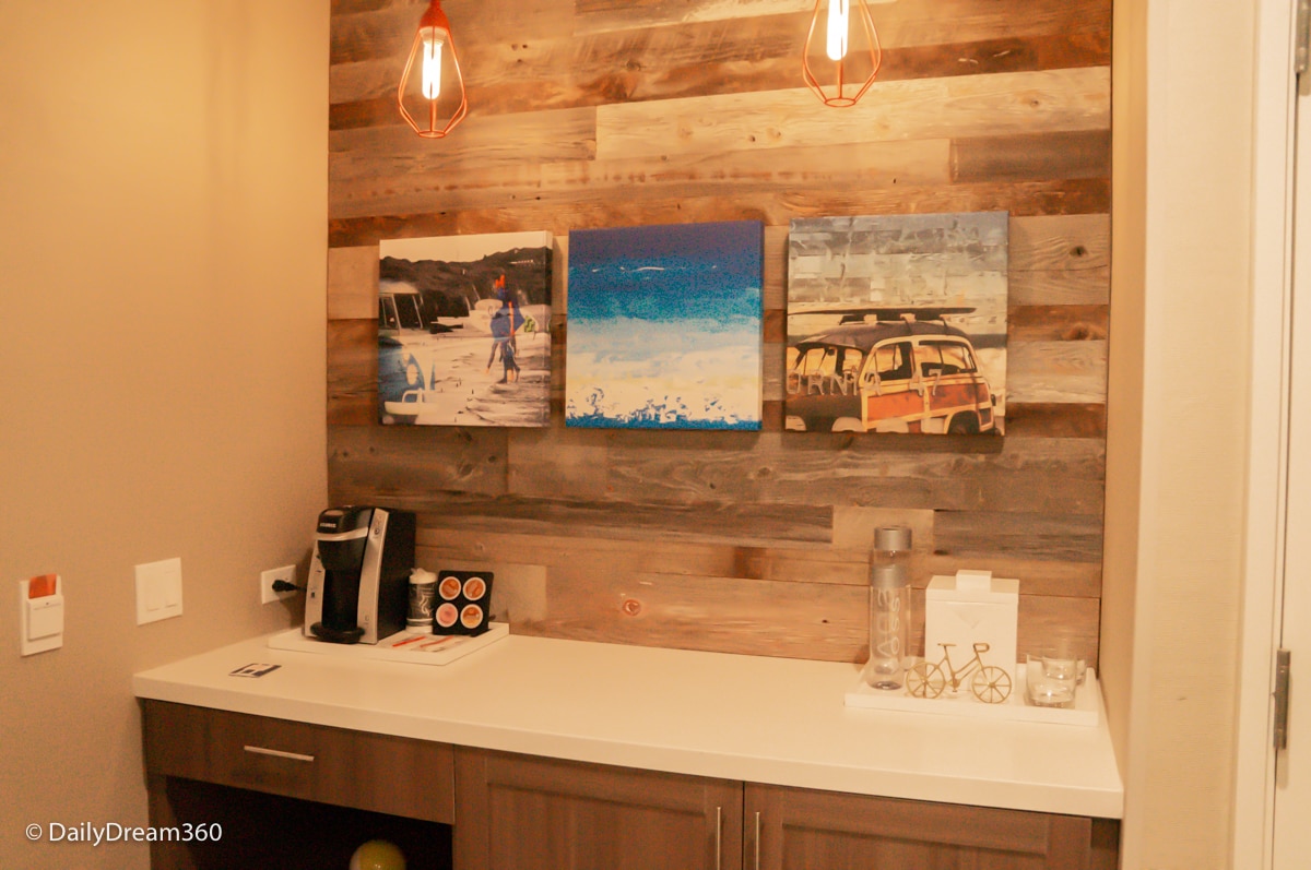 Entrance to room at Inn on the Pier