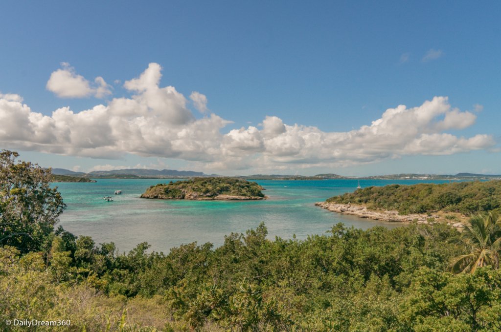 Hike on private island in Antigua