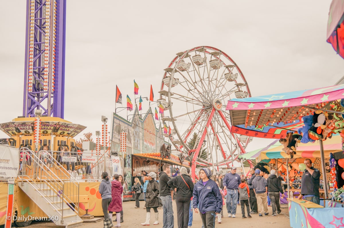 Midway at the Markham Ontario Fall Fair