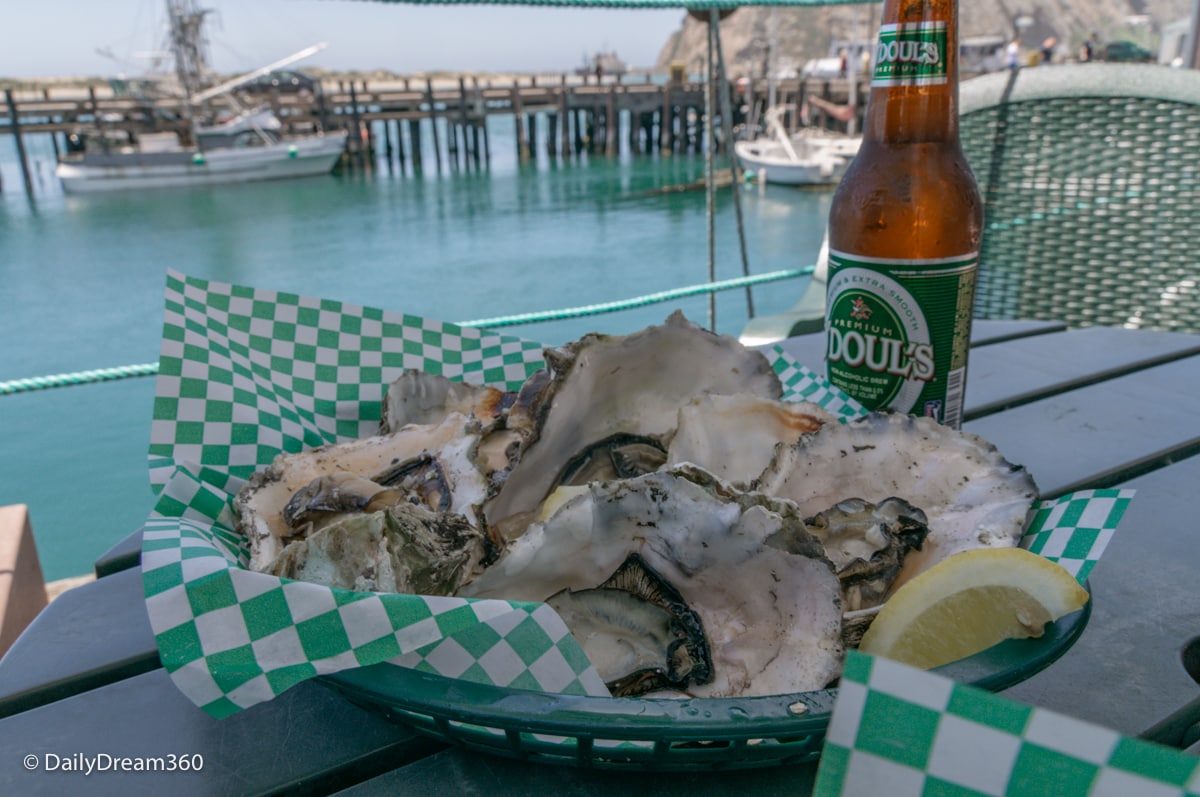 Lunch at Dockside in Morro Bay