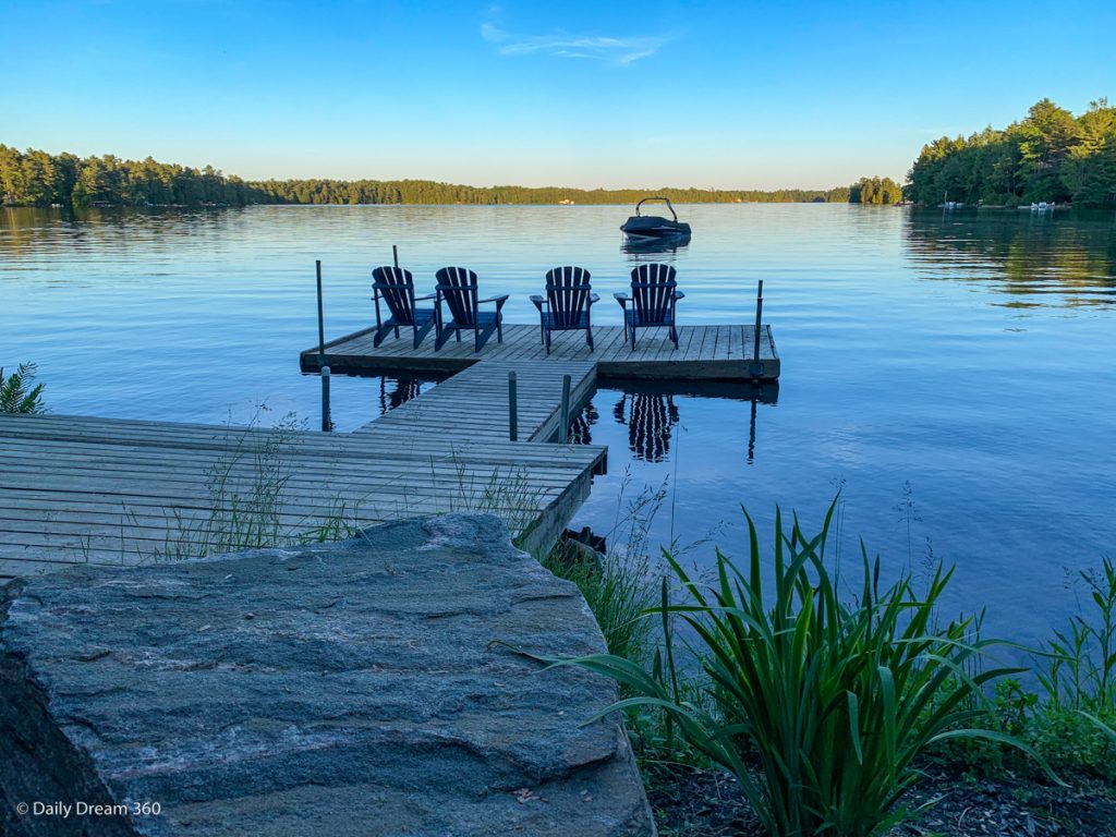 Adirondack chairs at Muskoka Beer Spa Ontario