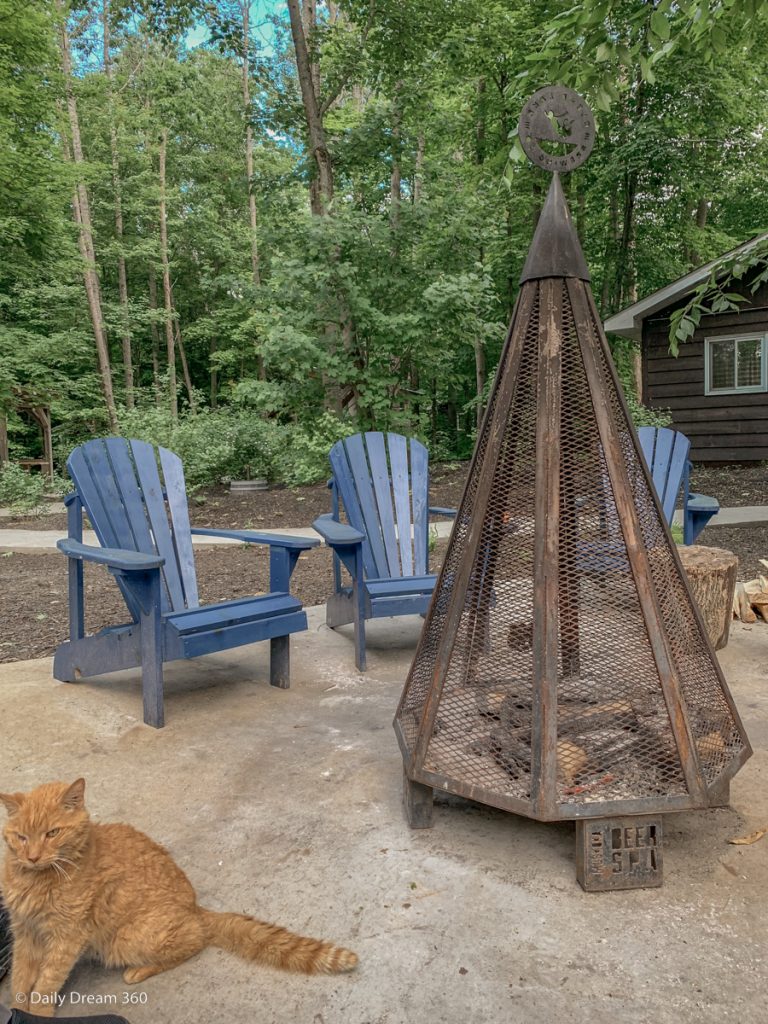 Adirondack chairs at Muskoka Beer Spa Ontario