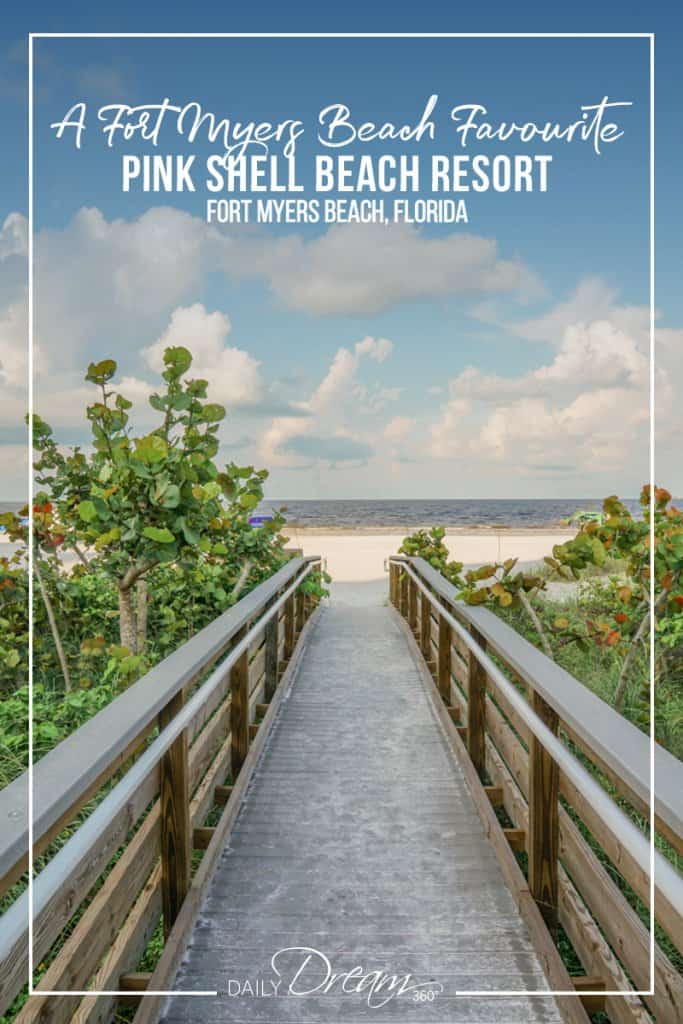 Walkway to the beach from Pink Shell Beach Resort Fort Myers Beach