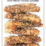 Everything Keto Chicken Strips Stacked