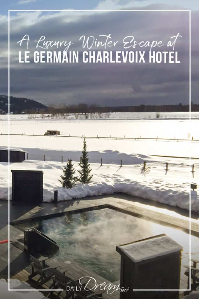 Thermal spa at Germain Charlevoix Hotel