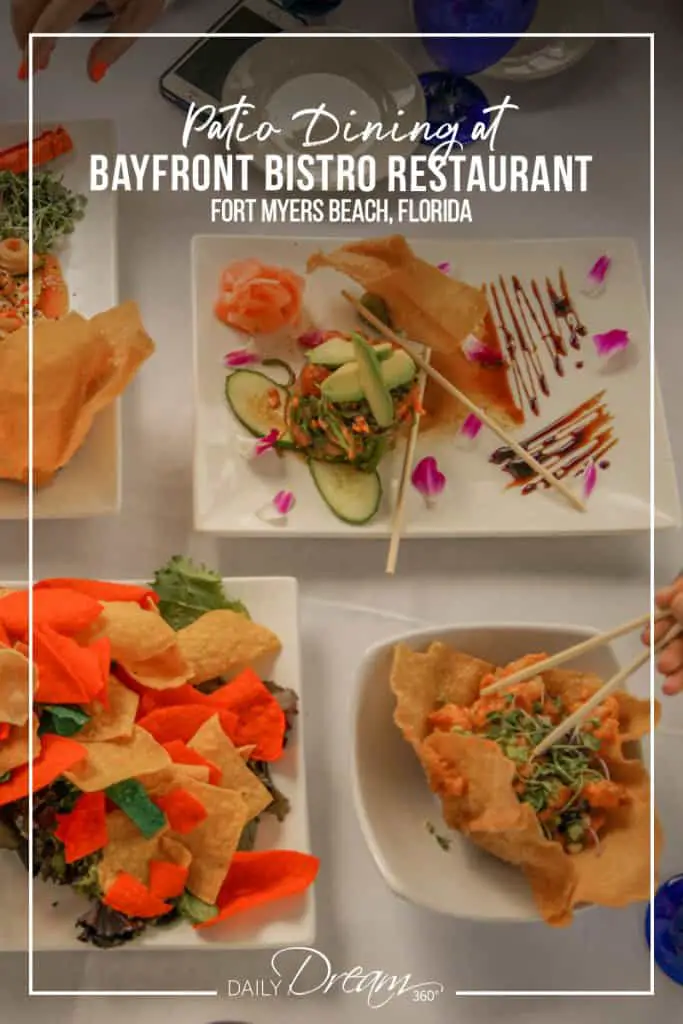 Delicious appetizers at Bayfront Bistro Fort Myers Beach