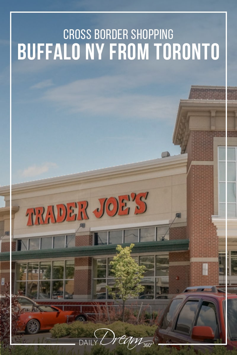 Trader Joes Niagara Falls USA popular stop when cross border shopping 