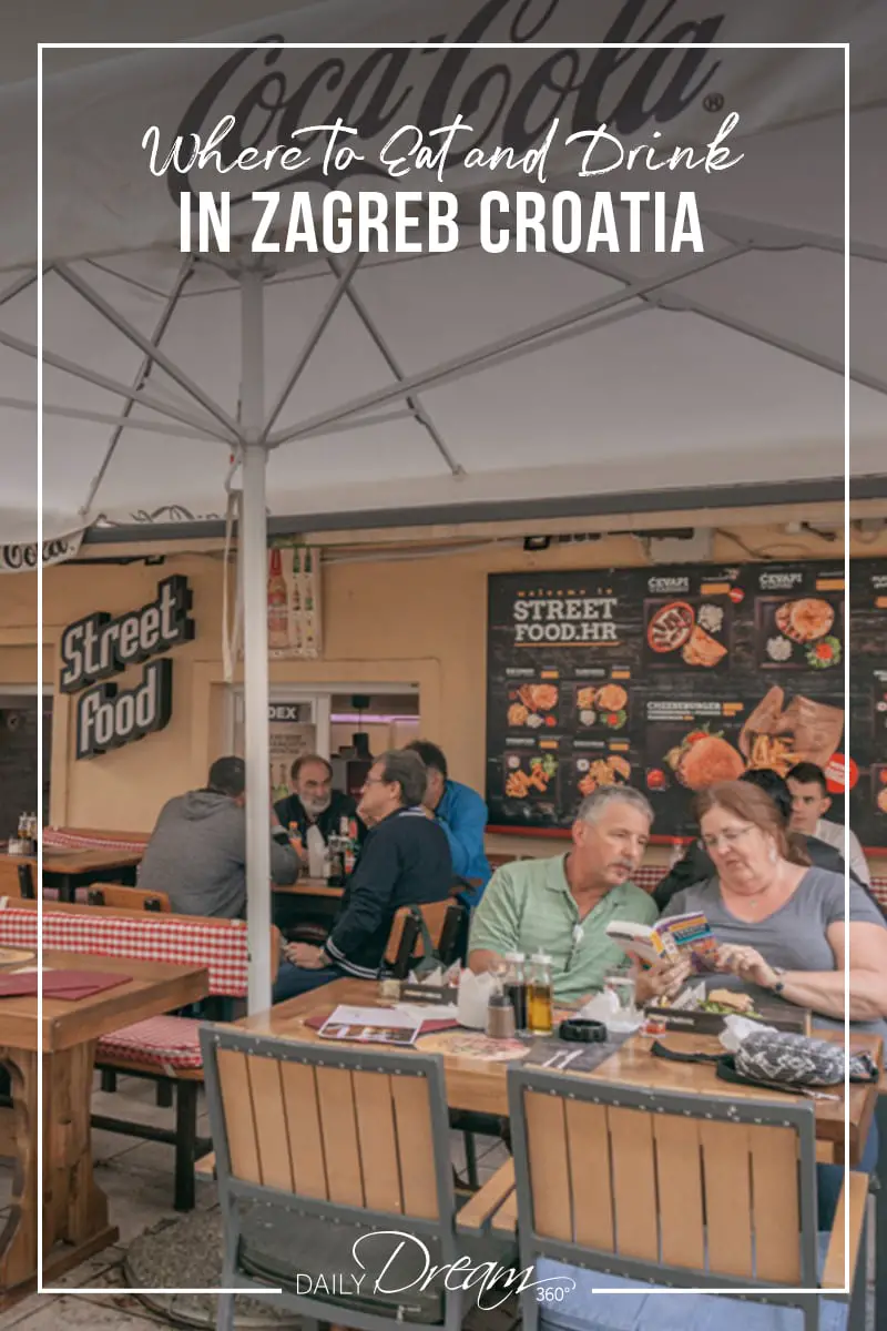Finding quick casual food at Melodi in Zagreb Croatia