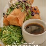 Delicious appetizers at Bayfront Bistro Restaurant Fort Myers Beach
