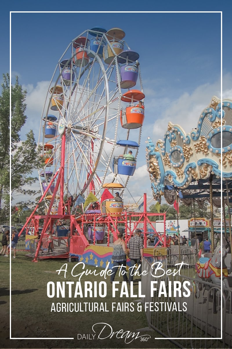 Ferris wheel and midway at Ontario Fall Fair