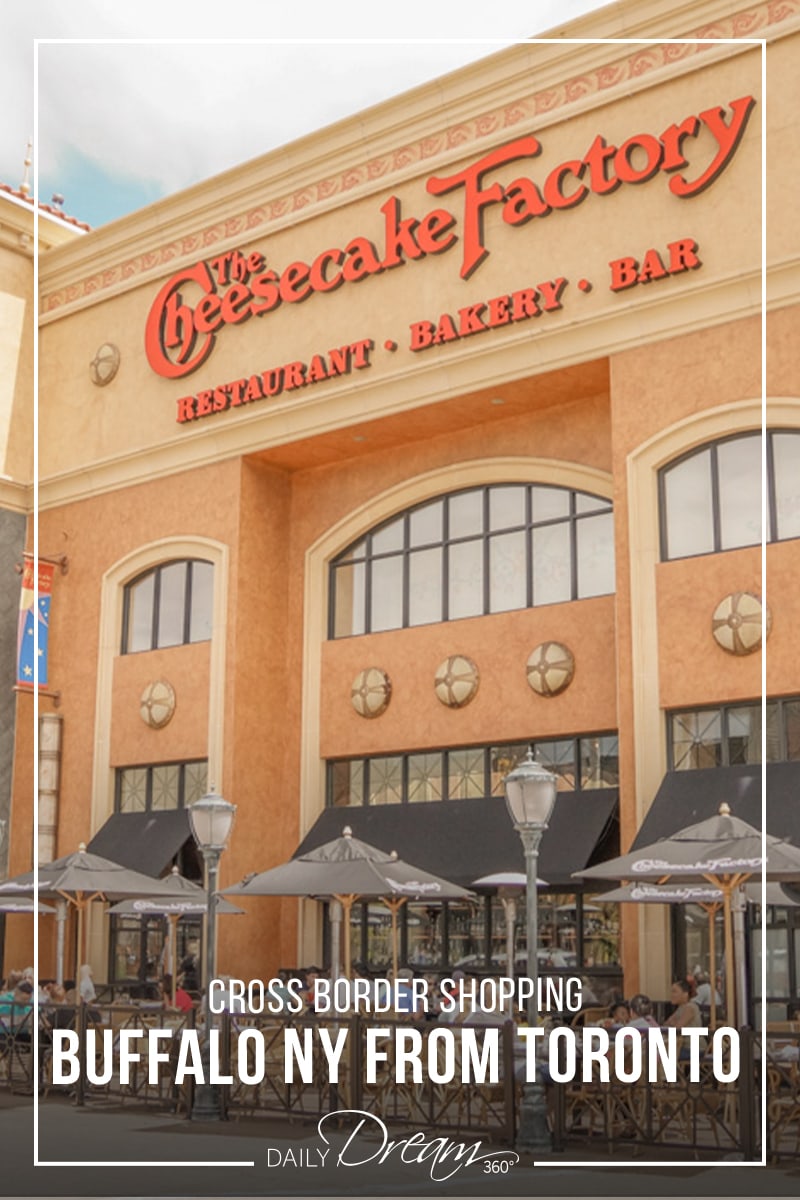 Cheesecake Factory popular cross border shopping stop