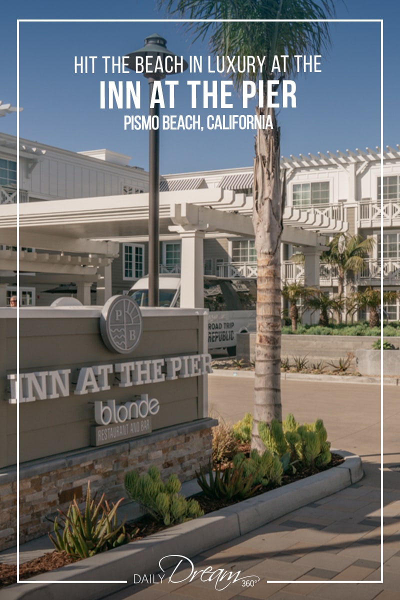 Front entrance of Inn at the Pier Pismo Beach