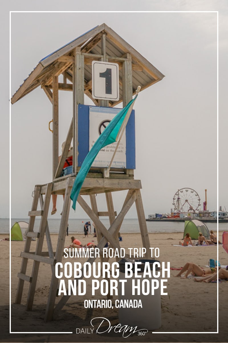 Lifeguard Tower at Cobourg Beach Ontario