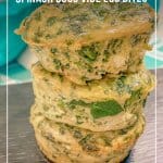 Low Carb Dairy Free Sous Vide Spinach Egg Bites