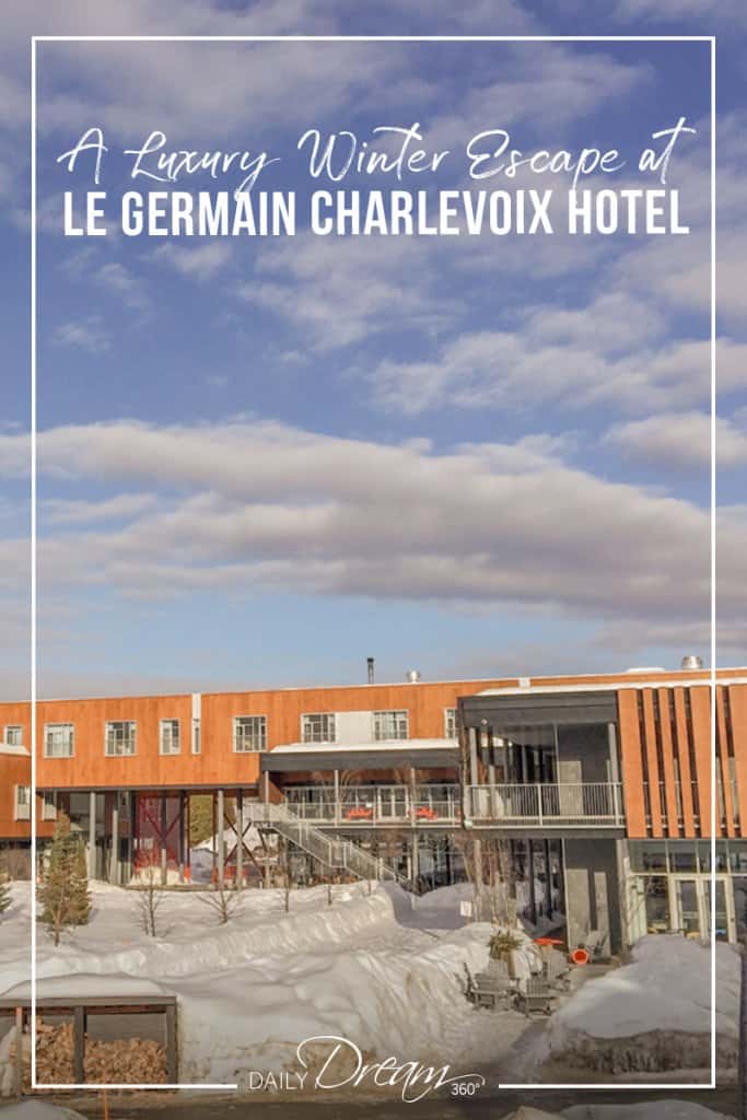 Modern building at Germain Charlevoix Hotel