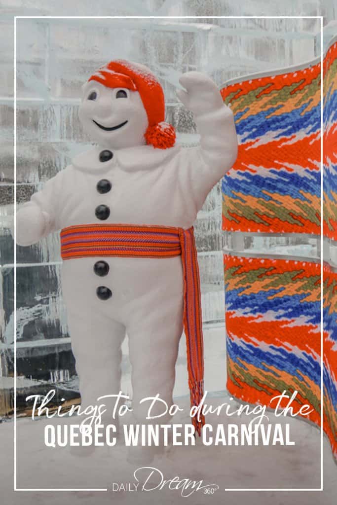 Bonhomme Carnival at Quebec Winter Carnival