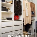 7-Day Declutter Challenge: Day 2 Decluttering and Organizing Closets