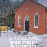 Church building at the Hive Centre and Bed and Breakfast