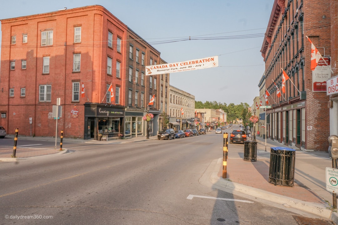 street view of Port Hope Ontario