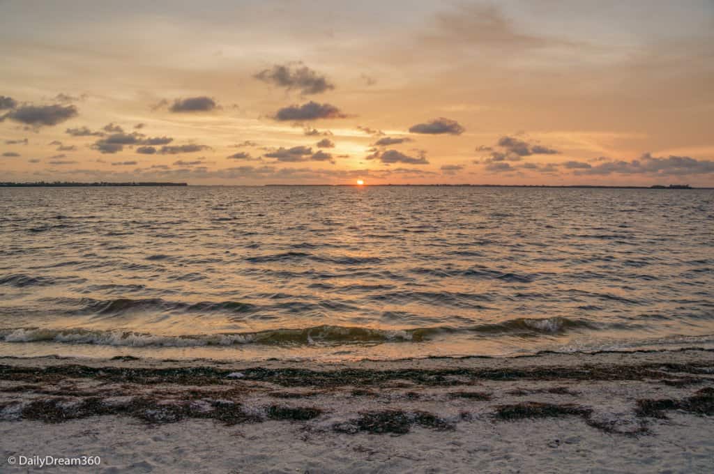 Sunset on Sanibel Beach