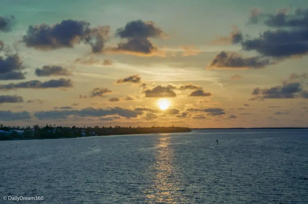 Sunset on Sanibel Island Florida