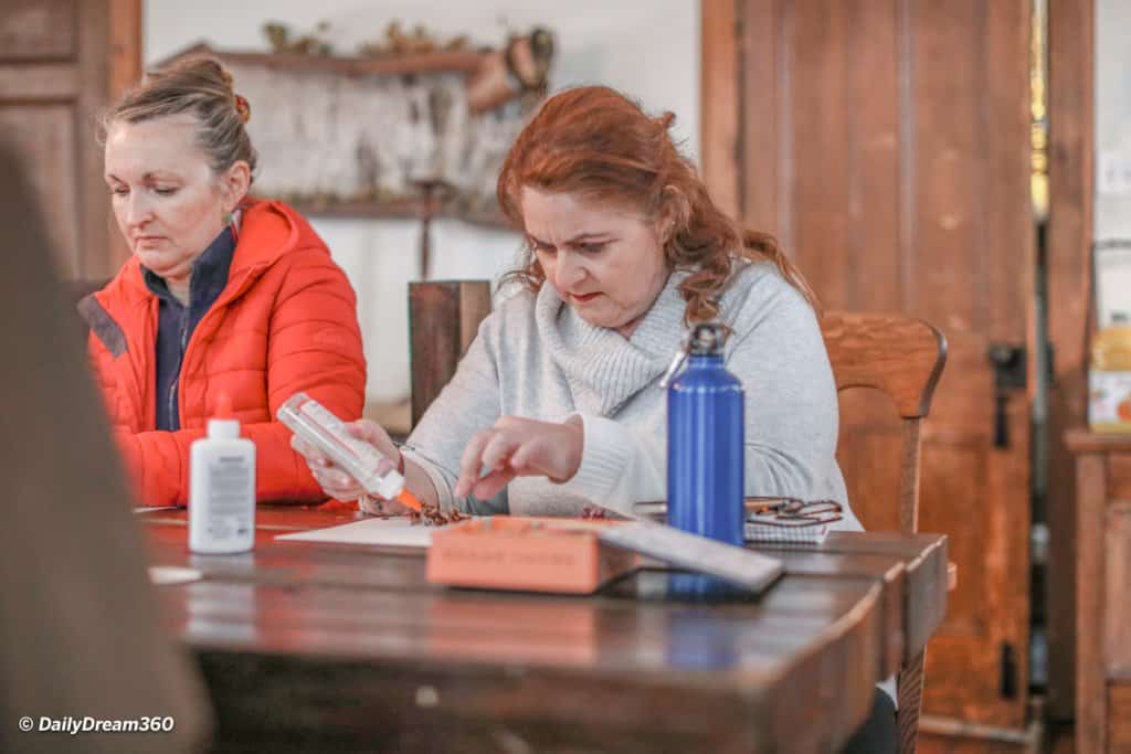 art workshop at the Hive Centre