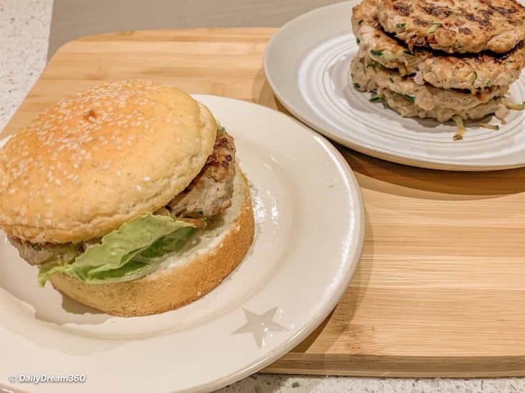 Ground Turkey and Zucchini Burgers or Meatballs