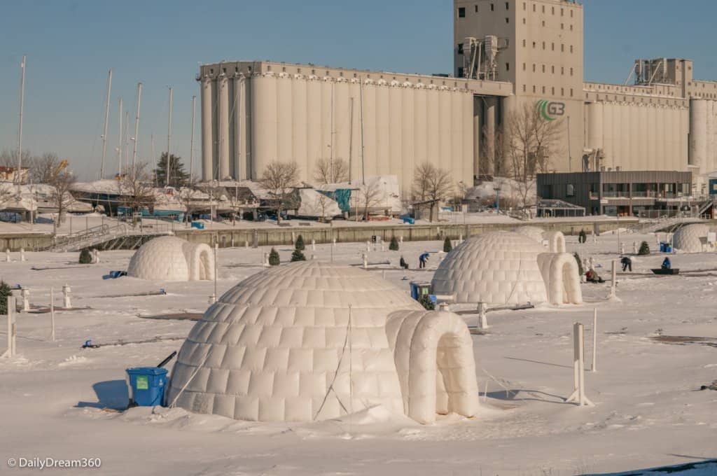 Village Nordik Ice Fishing