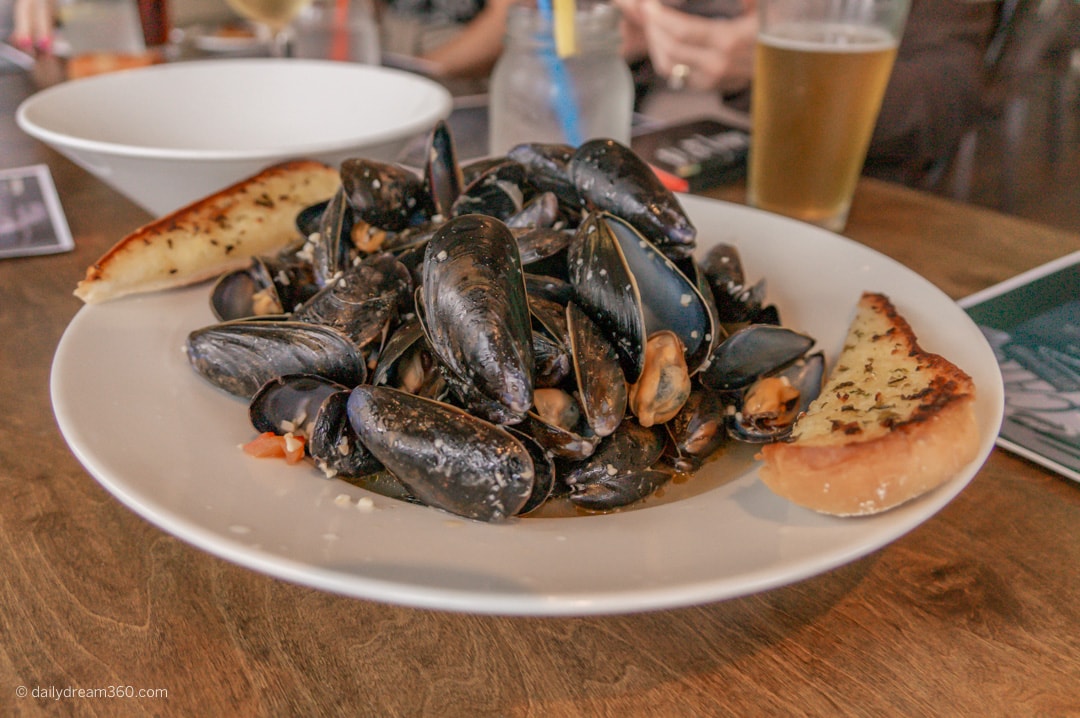 Dinner at the Catch Restaurant West Point PEI