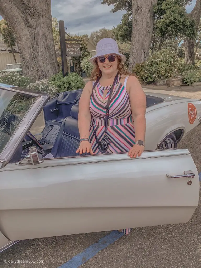 Sharon Mendelaoui and Classic Car Rental Monterey California